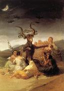 Francisco Goya Witches Sabbath oil